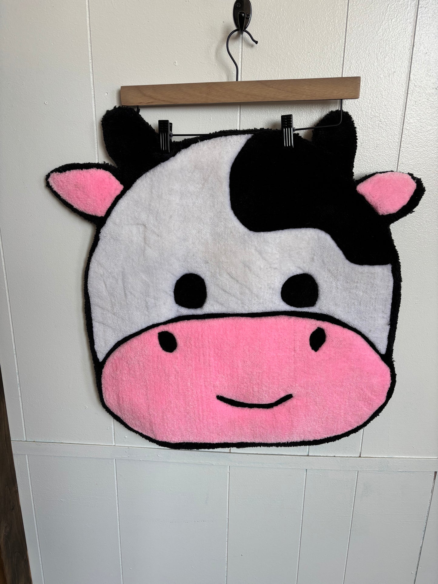Cow rug by Midwest ruggin