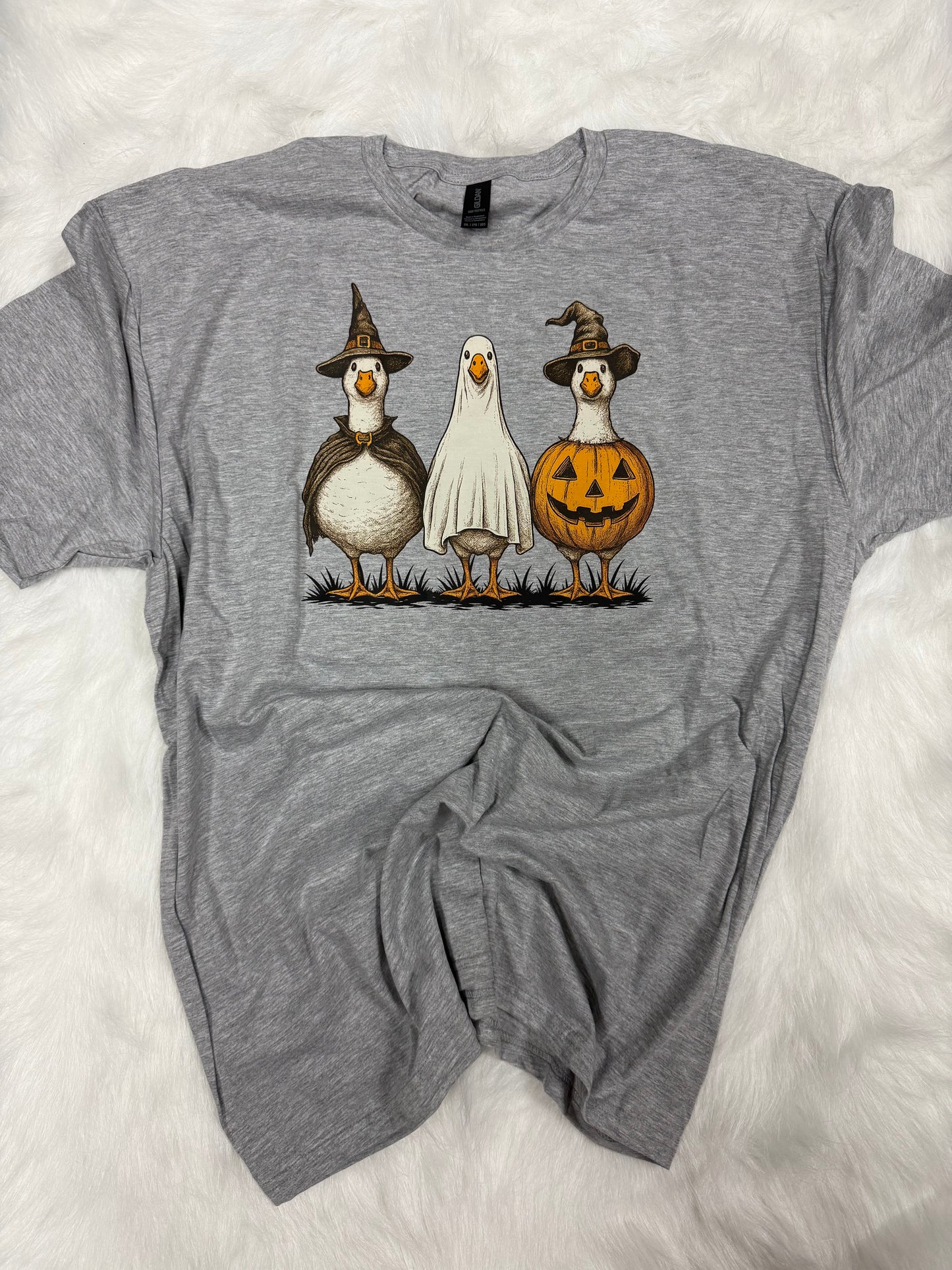 Halloween ducks- tshirt- 2xl