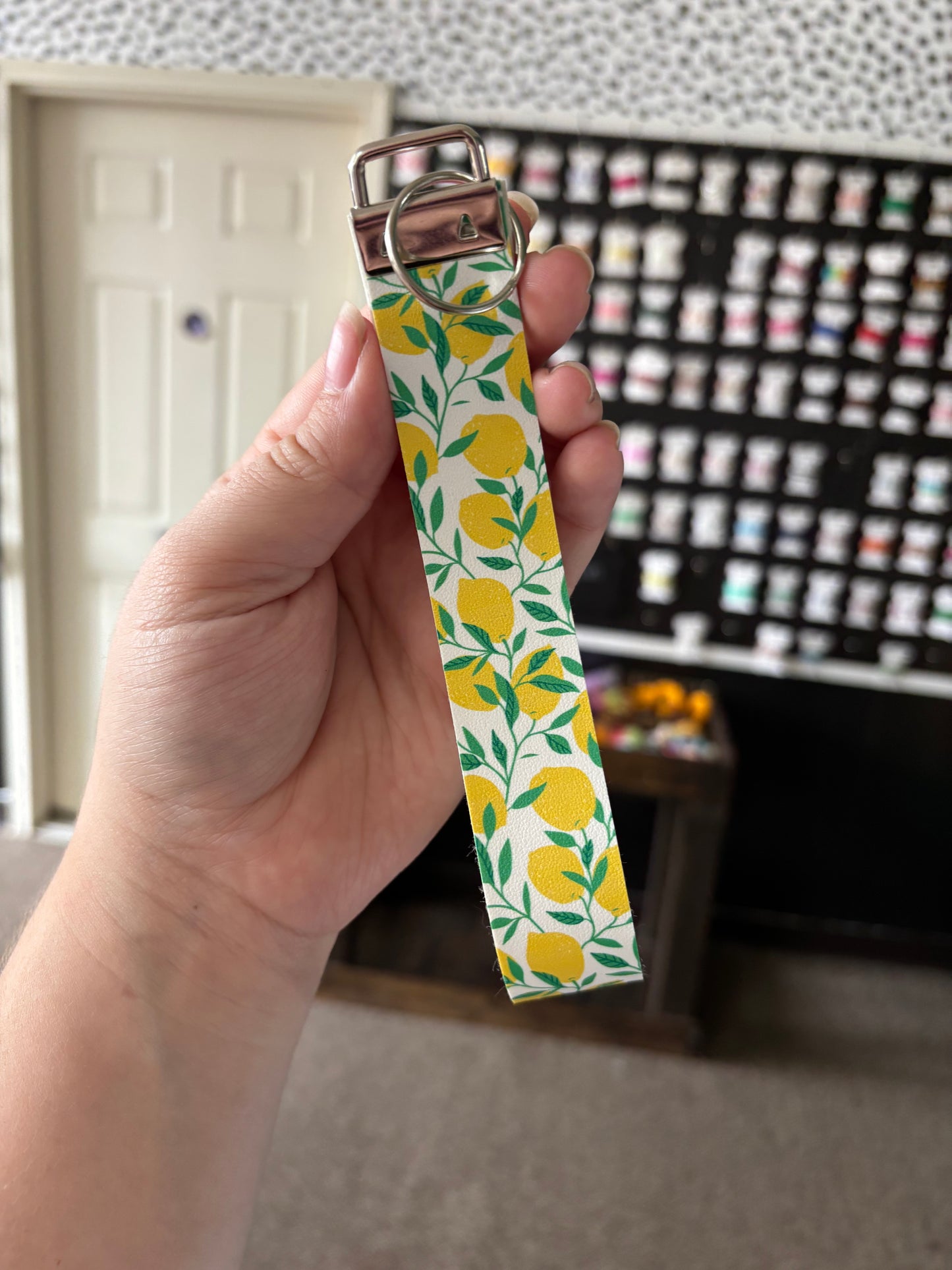 Lemon key chain