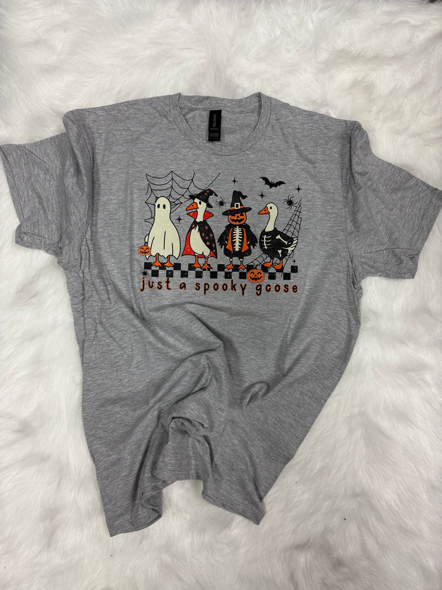 Spooky goose- Tshirt- adult large