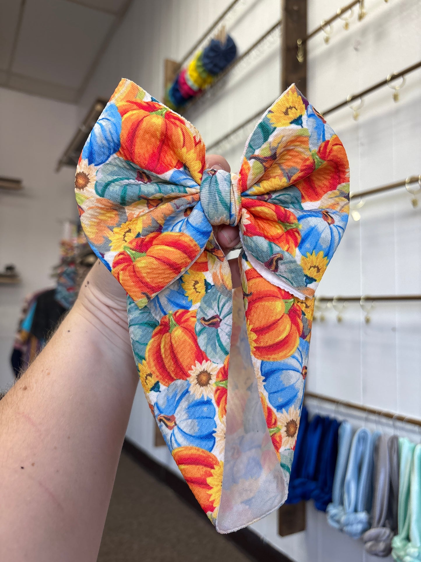 Sunflower/pumpkins regular wrap- toddler