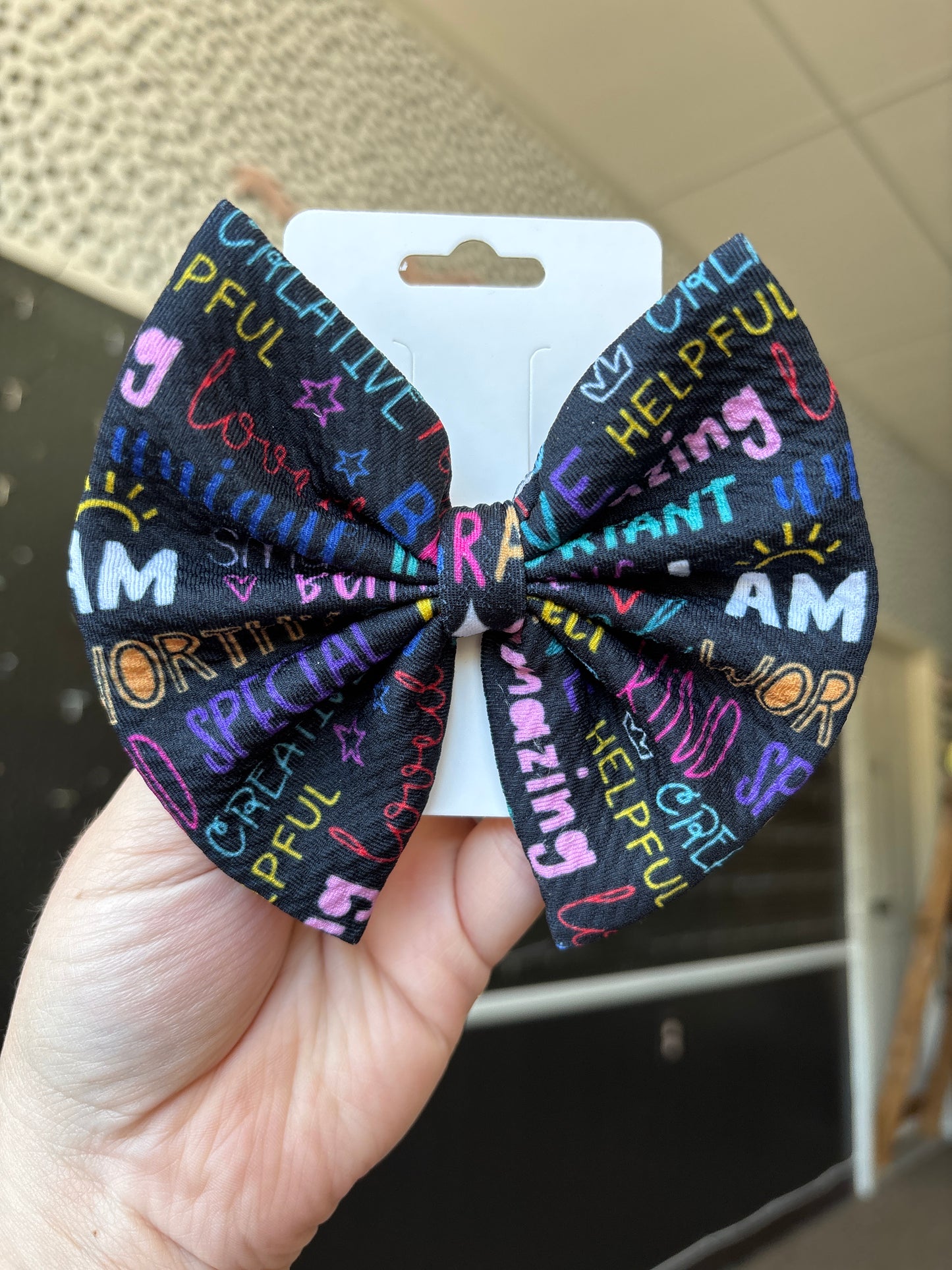 Affirmations- regualr bow