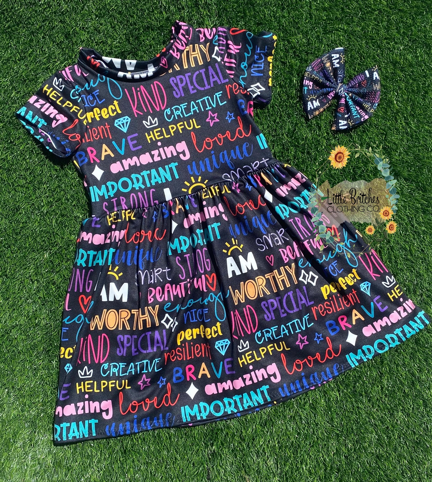 Affirmation dress- PREORDER