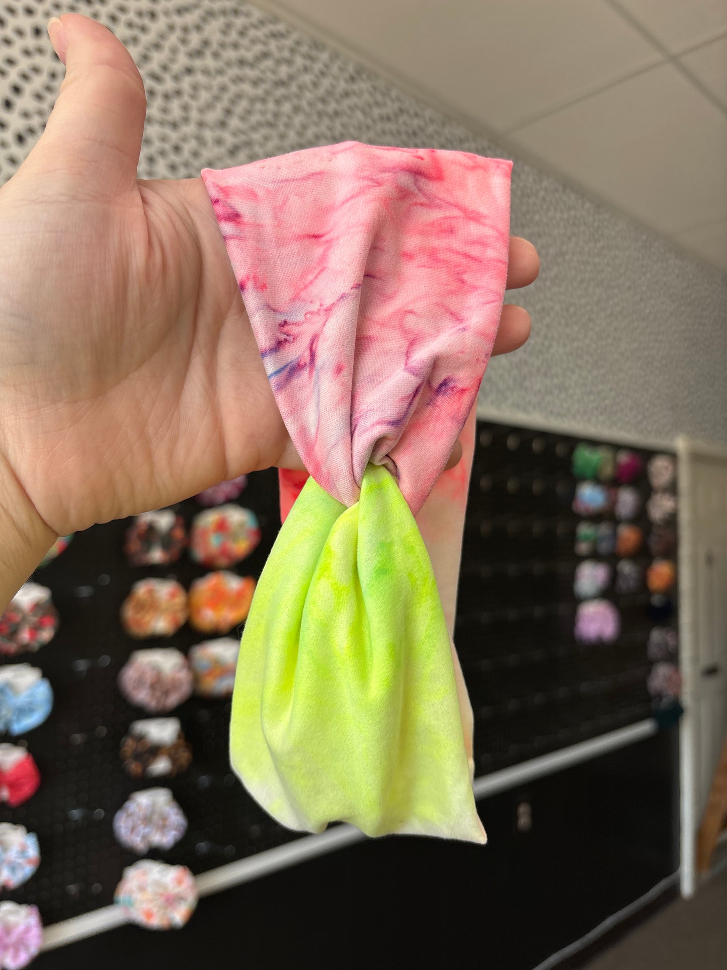 Tie dye headband