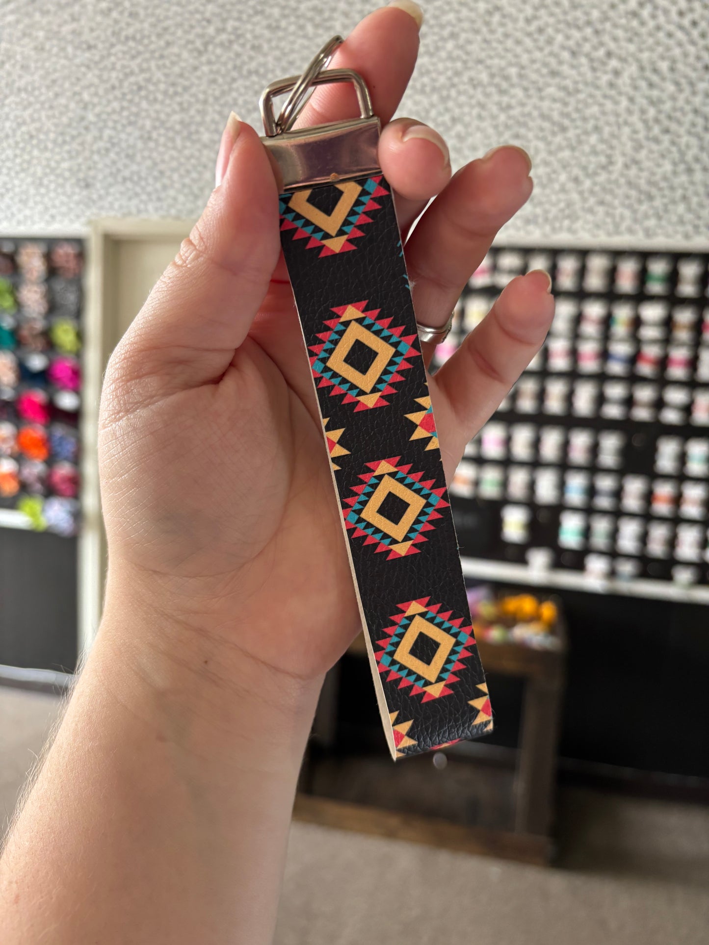 Aztec key chain