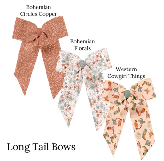 Western long tail bows 2