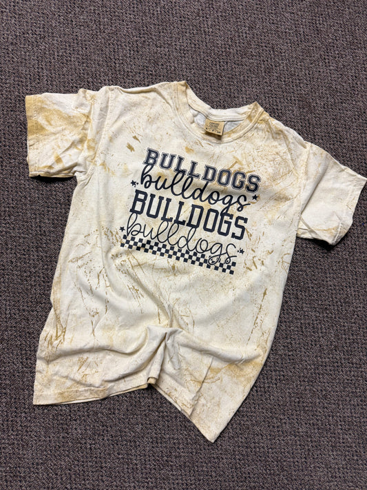 Bulldogs- tshirt by berk&co- adult small