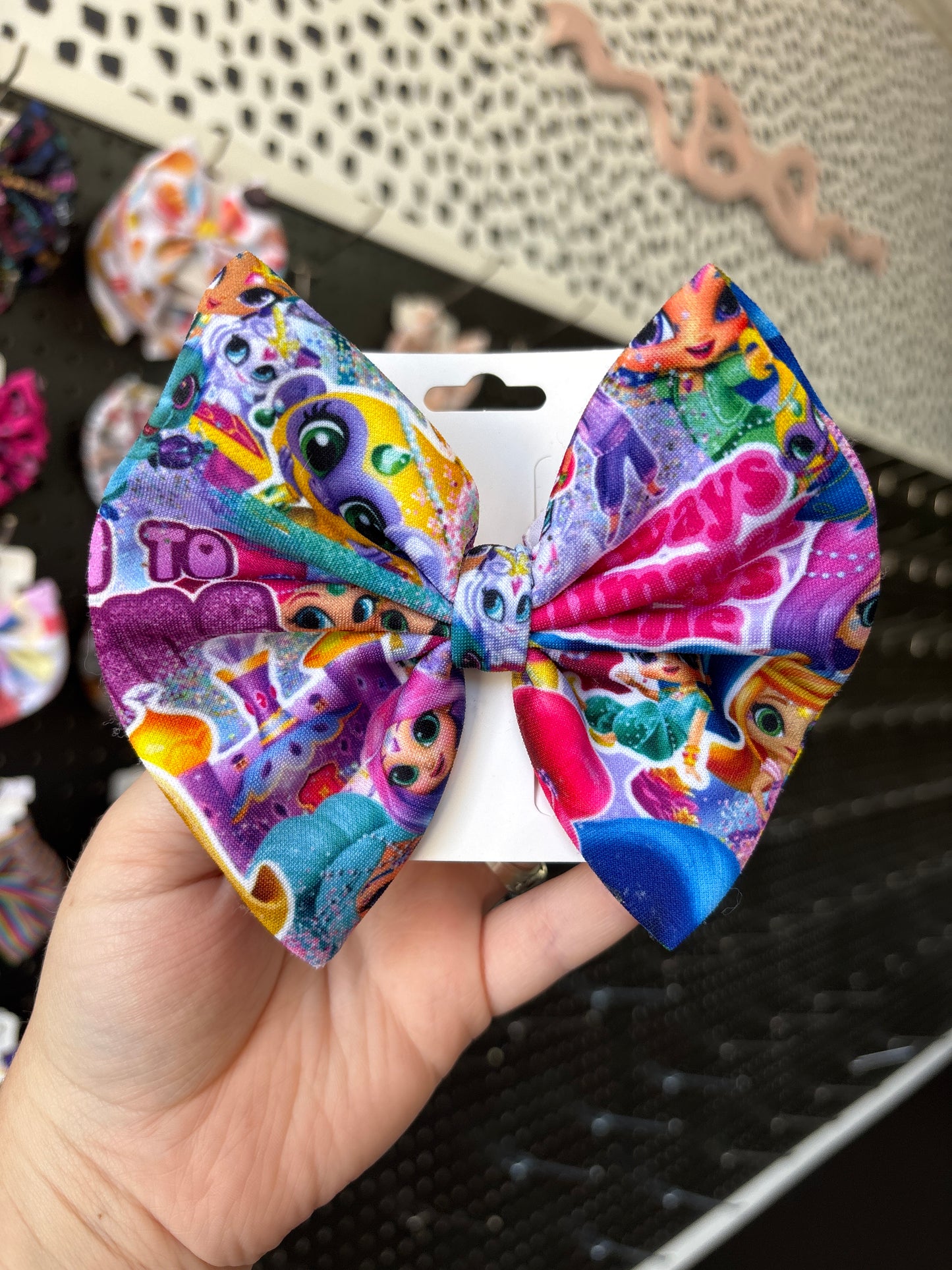 Cartoon genies- regular bow
