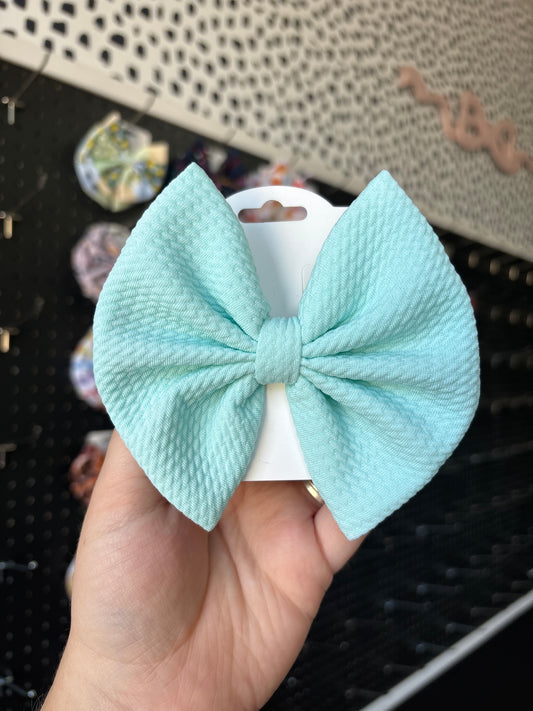 Tiffany blue regular bow