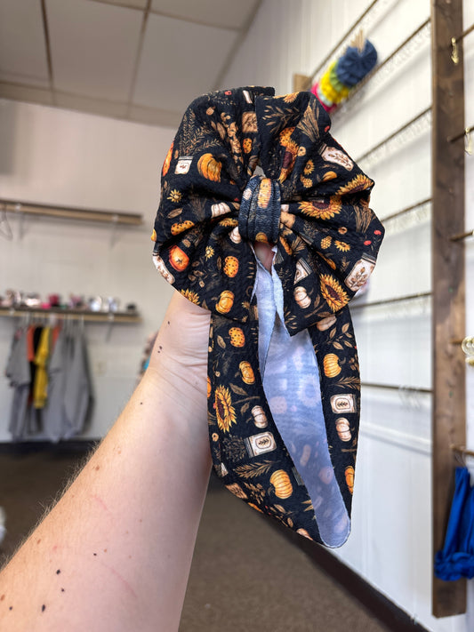Fall harvest messy wrap-toddler