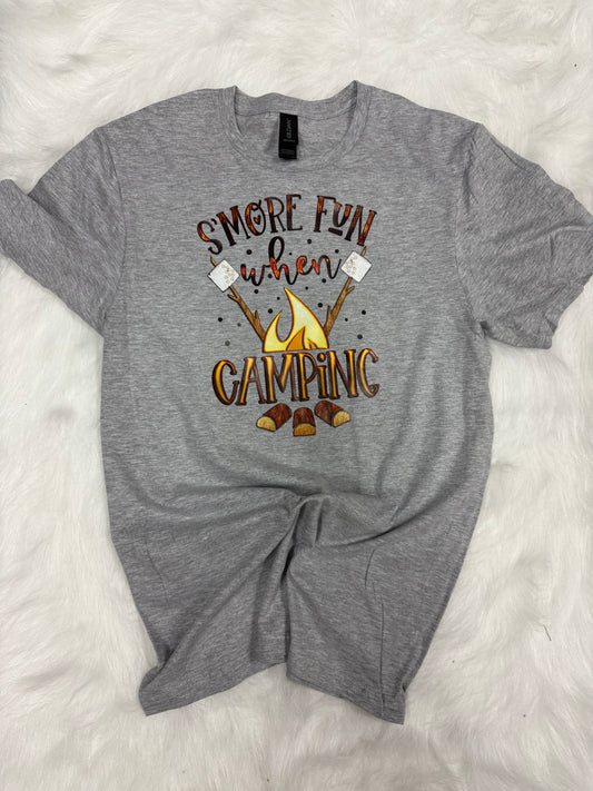 Camping- tshirt- adult small