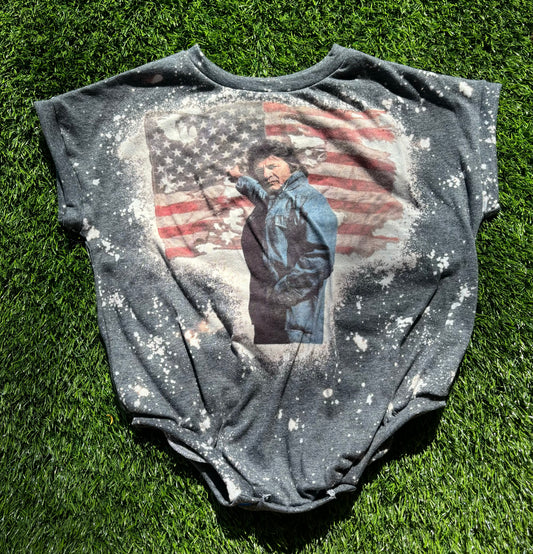 2t Johnny cash tee romper