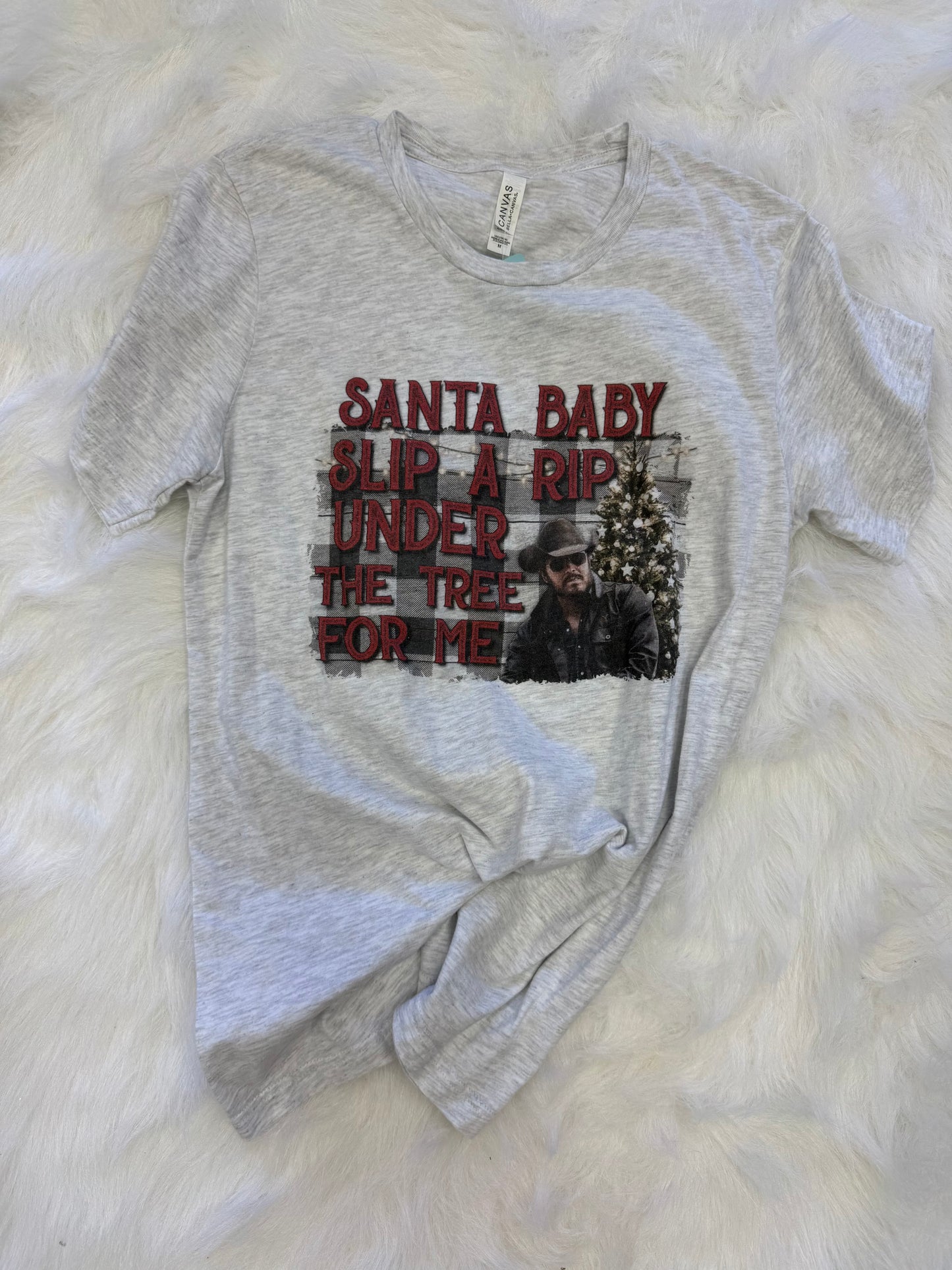 Christmas rip- tshirt by berk&co- adult medium