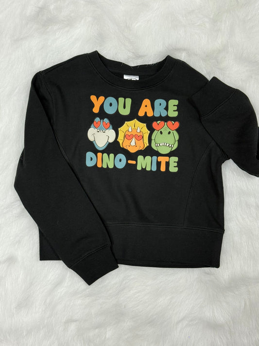 Dino- crew neck- 6/6x