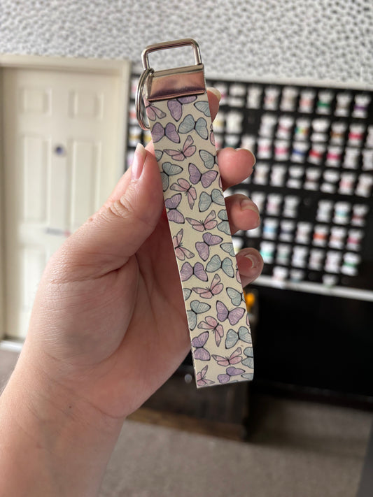 Butterfly key chain