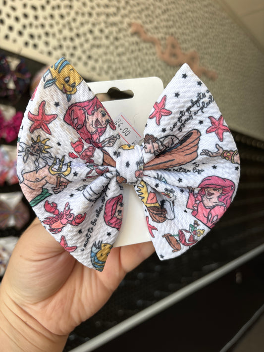 Mermaid- regular bow
