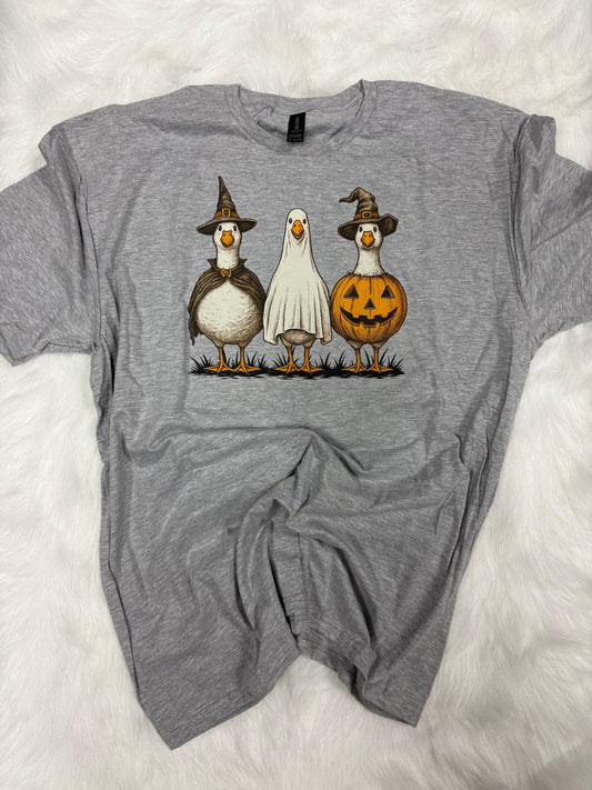 Halloween ducks- tshirt- 2xl