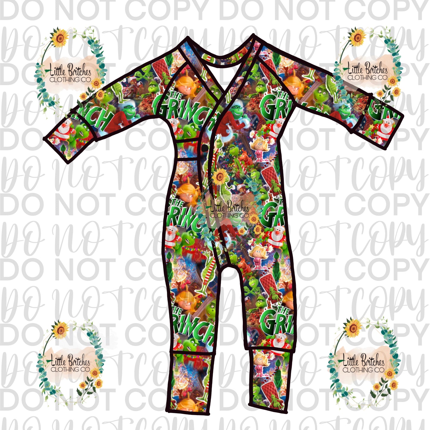 Mean one Christmas pajamas preorder