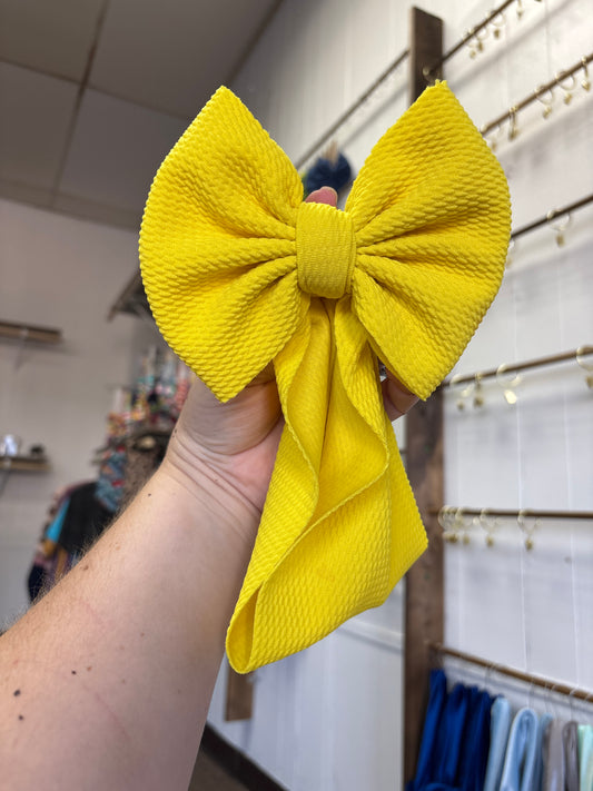 Yellow regular wrap