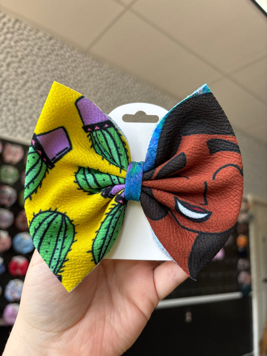 Isabela two toned bow