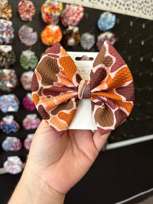 Fall camo regular style bow