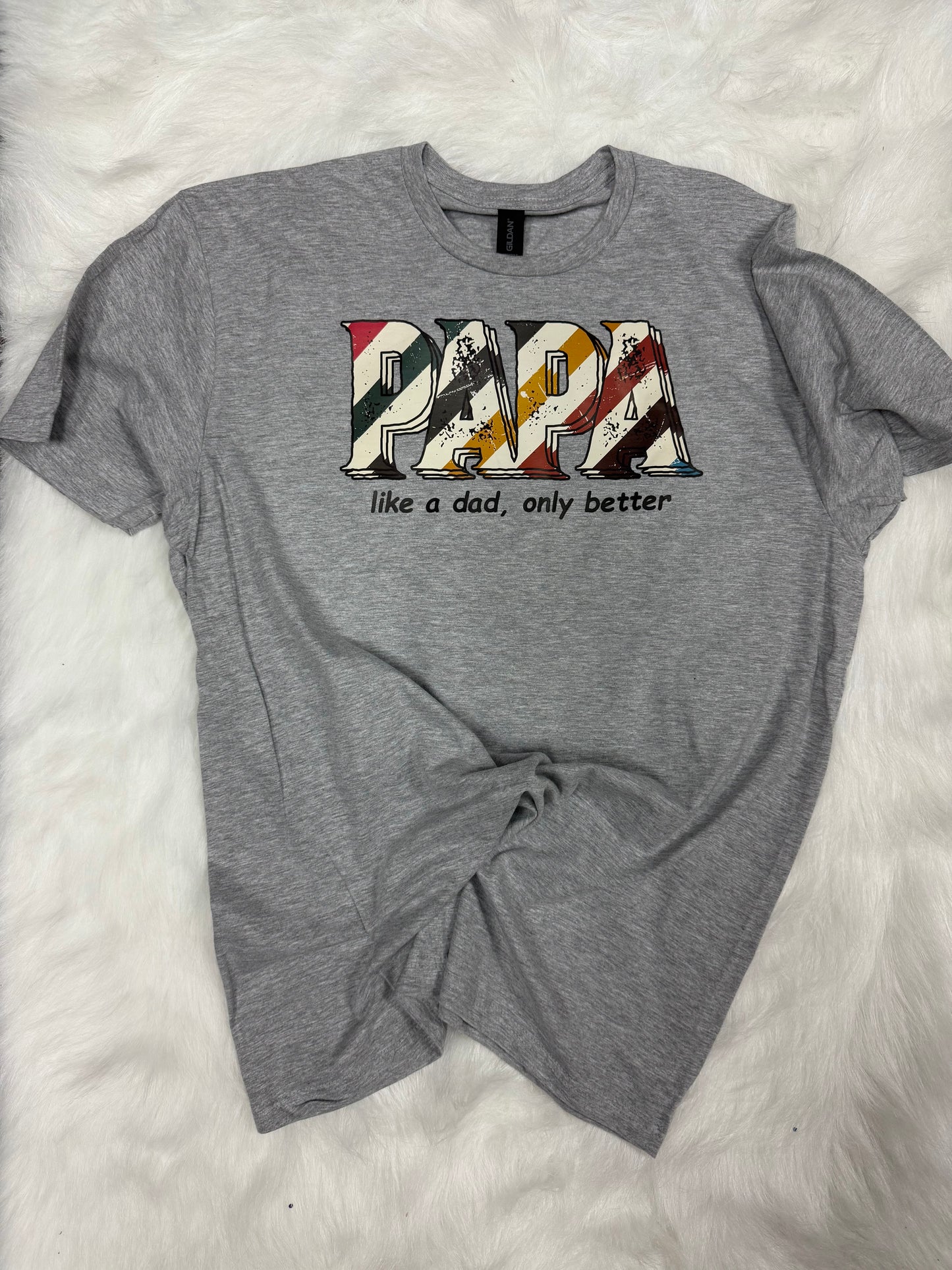 Papa- tshirt- adult large