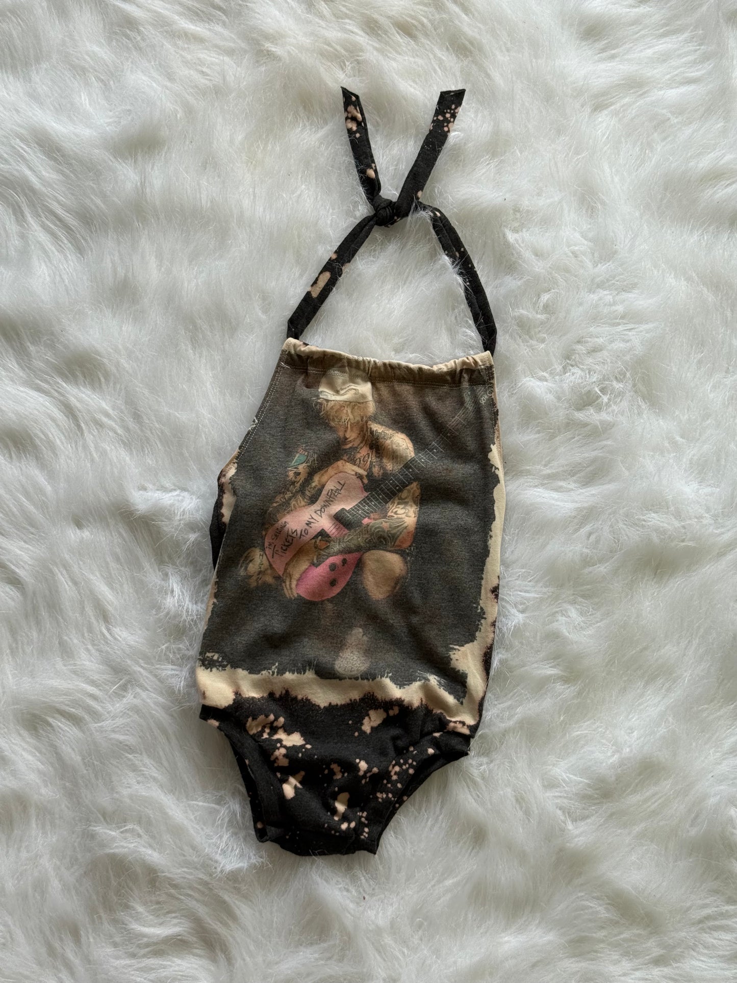 4t MGK halter romper
