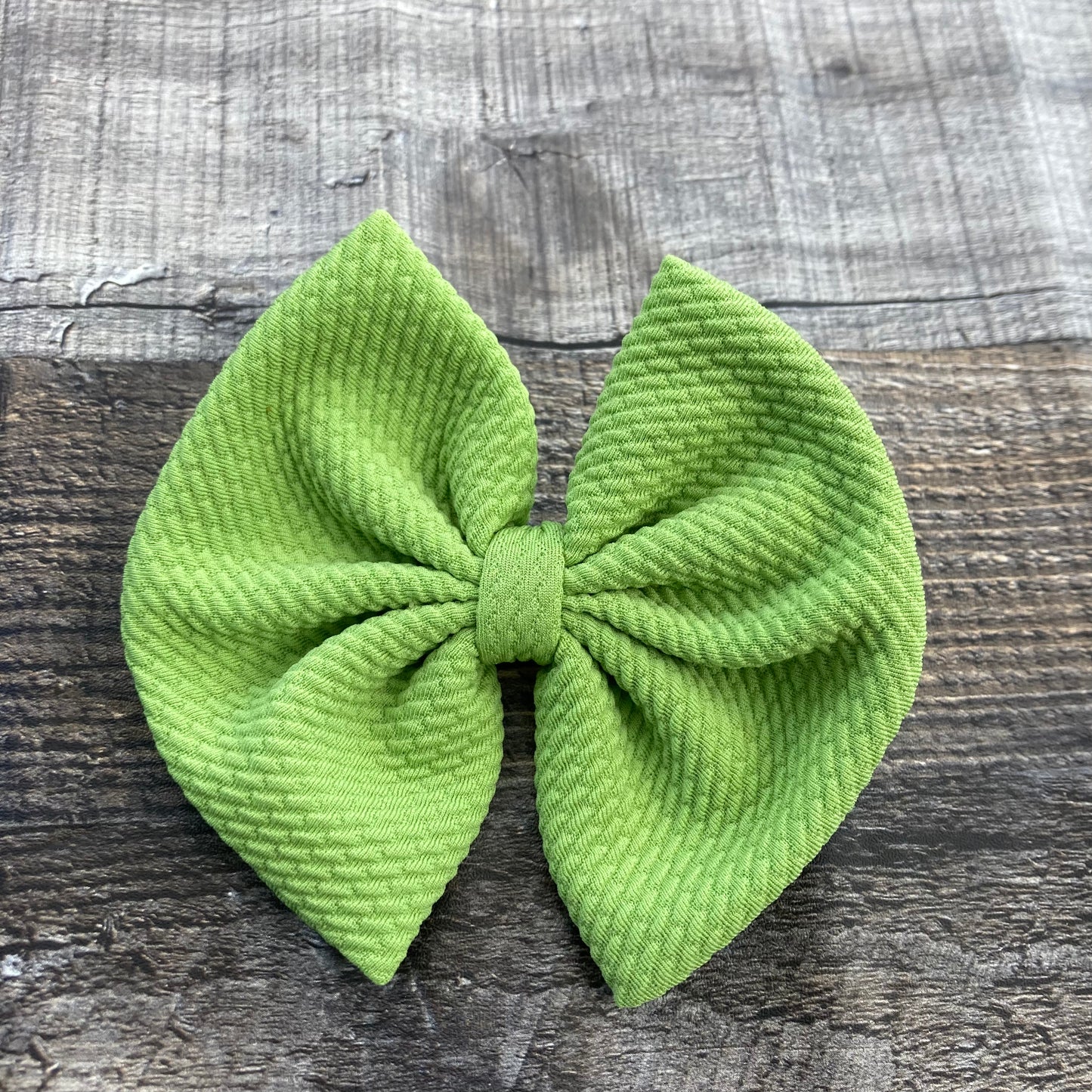 Green Apple regular bow