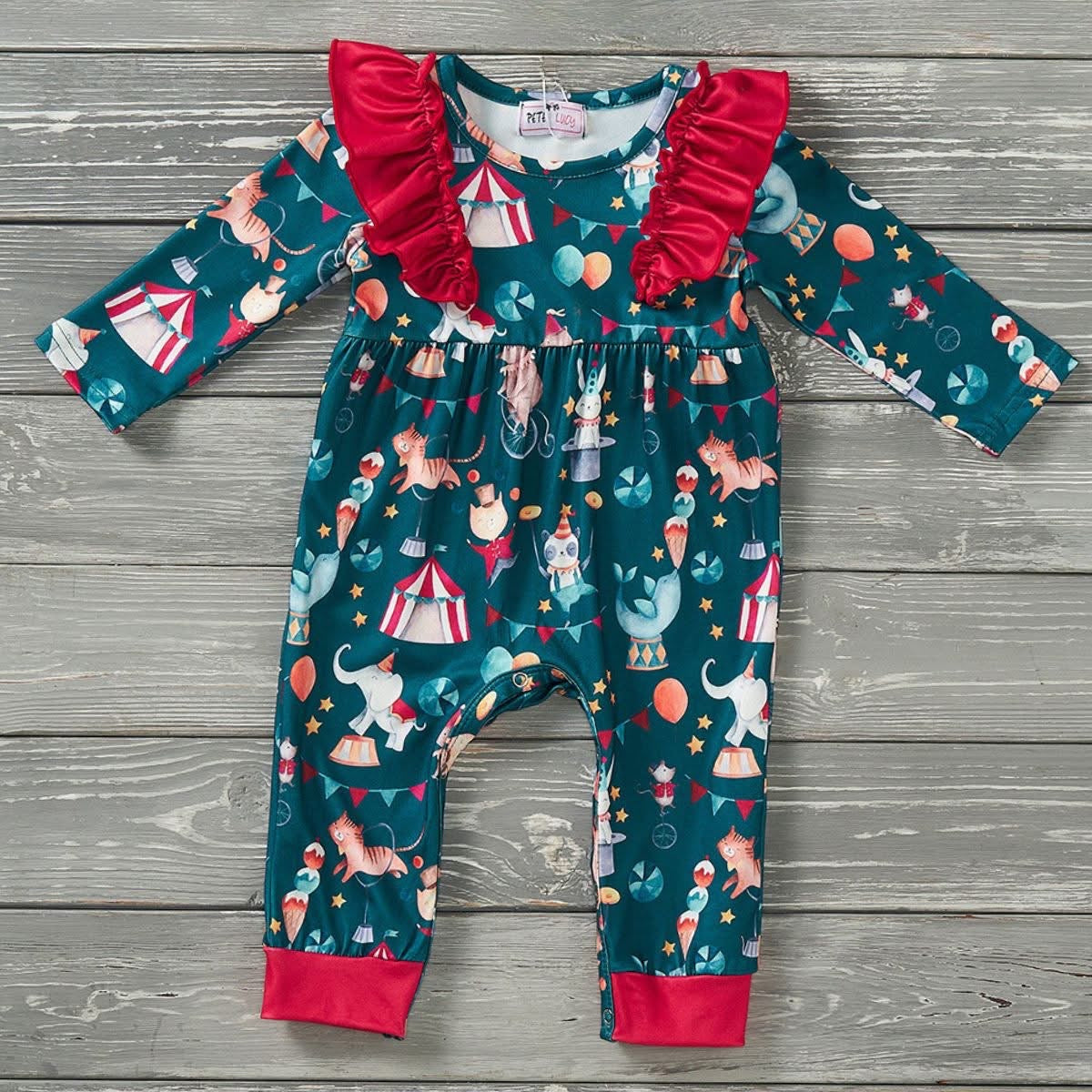 Greatest show girl infant romper- 9-12m