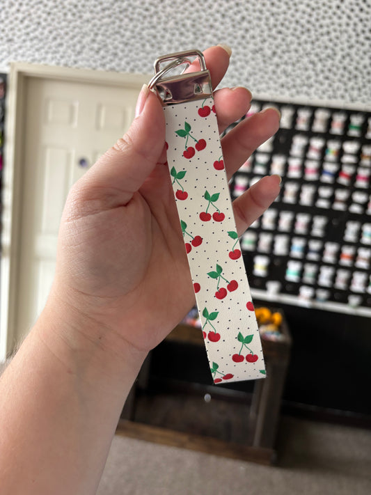 Cherry key chain
