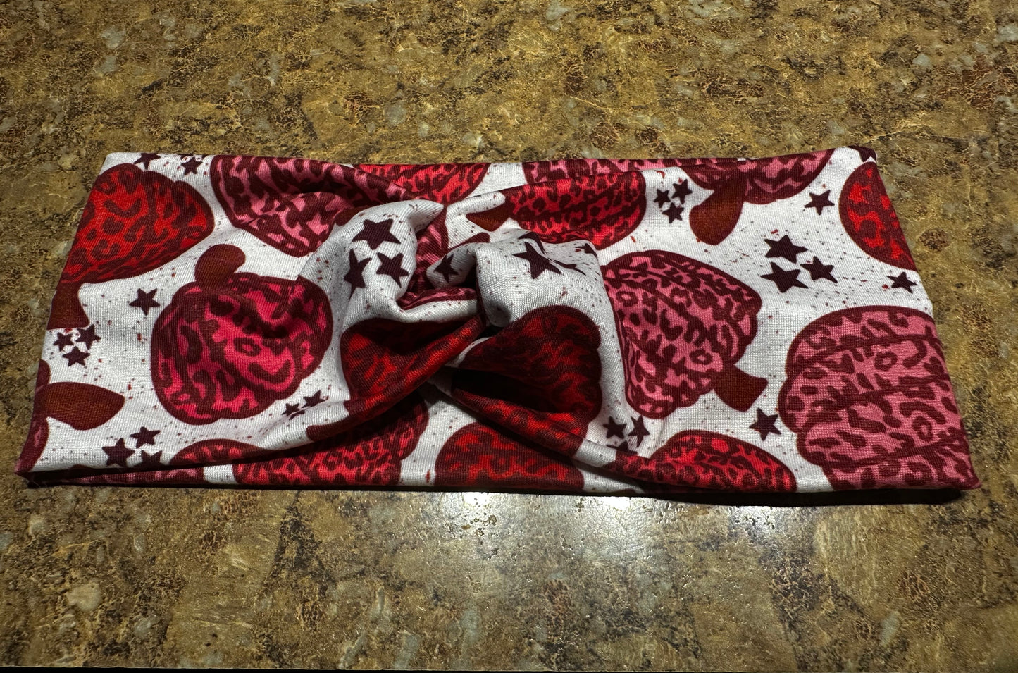 Pink Cheetah Pumpkin Headband