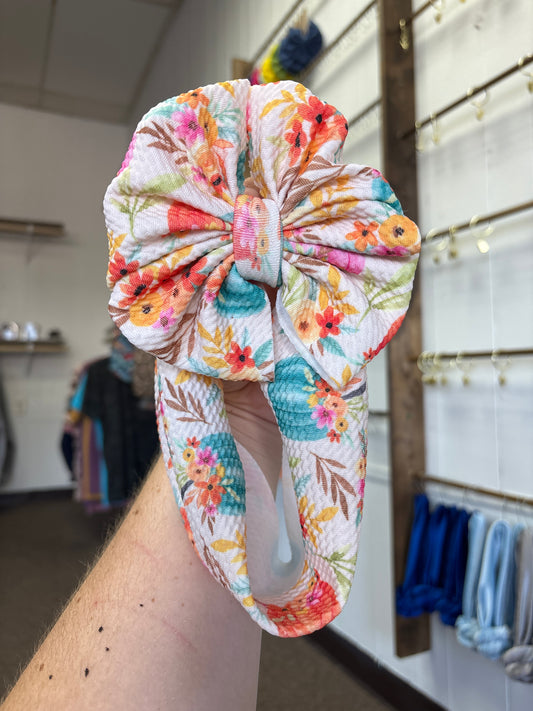 Boho pumpkins messy wrap- toddler