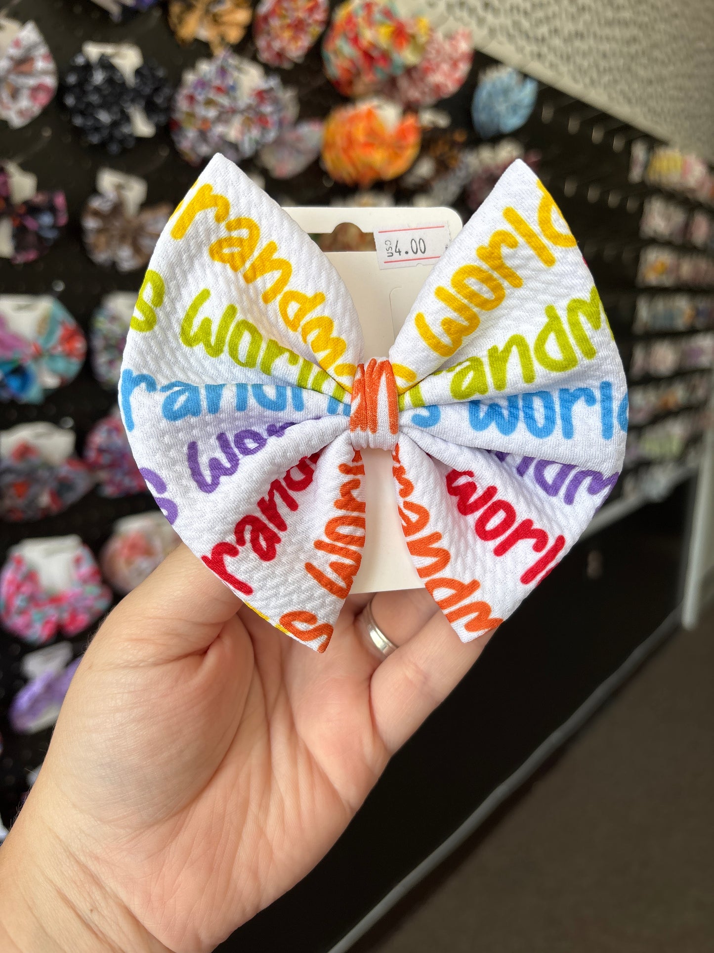 Grandmas girl- regular bow
