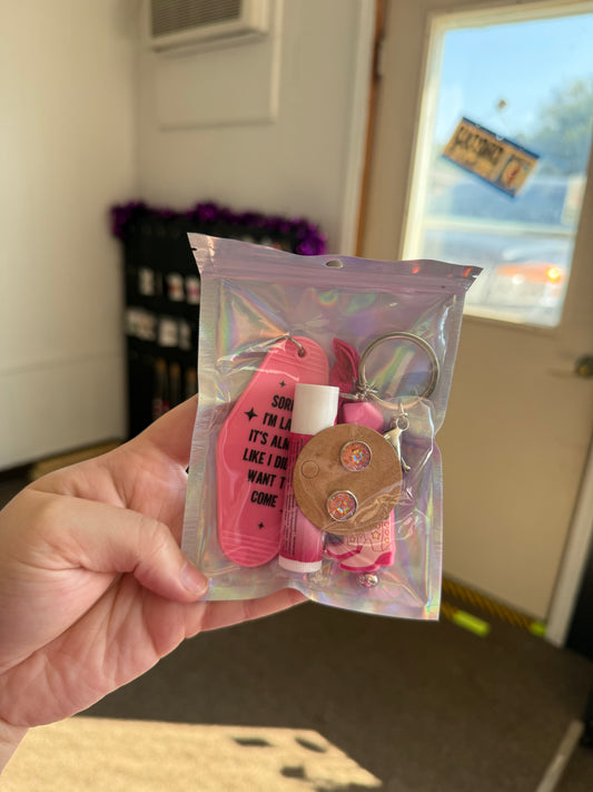 Sorry I’m late gift bag- berk&co