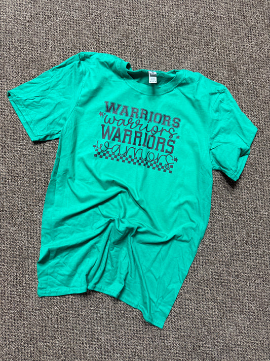 Warriors- tshirt by berk&co-adult medium