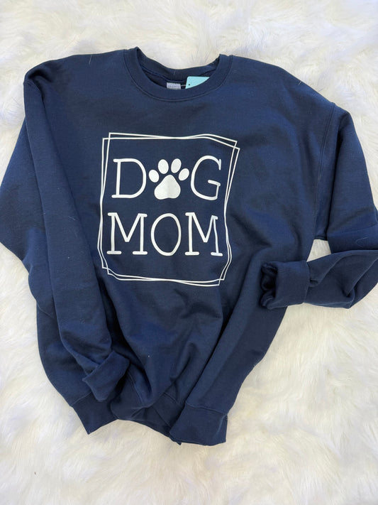Dog mom- crew neck by berk&co- adult large
