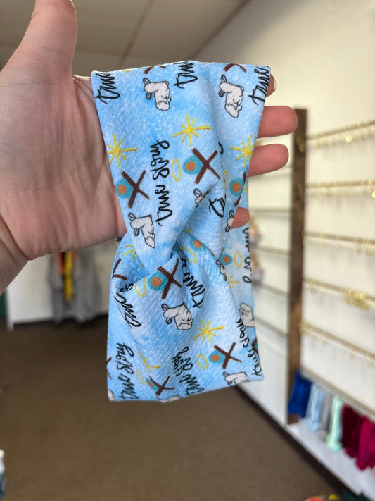 True story twist headband