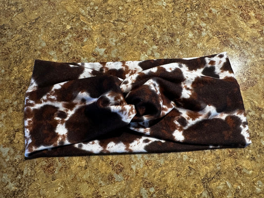 Brown Cow Headband