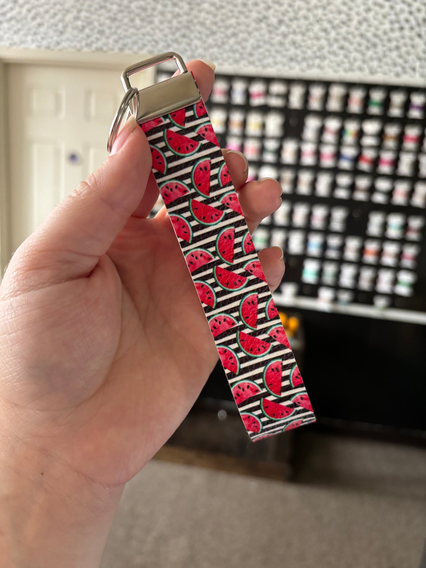 Watermelon key chain