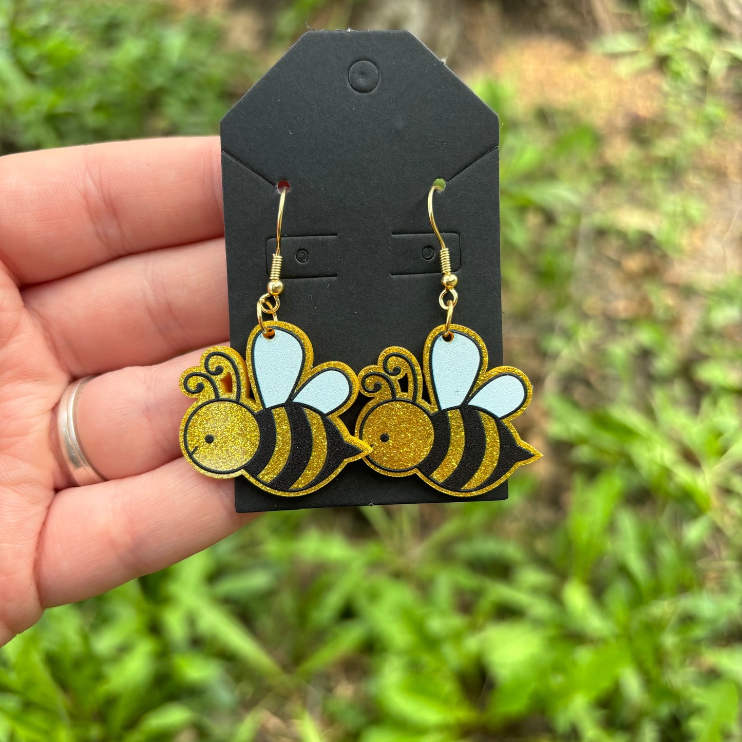 Bees earrings