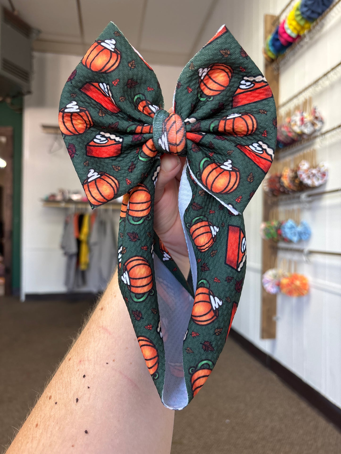 Pumpkin spice regular wrap-toddler