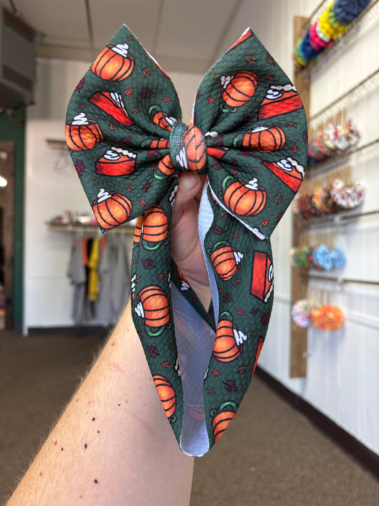 Pumpkin spice regular wrap-toddler