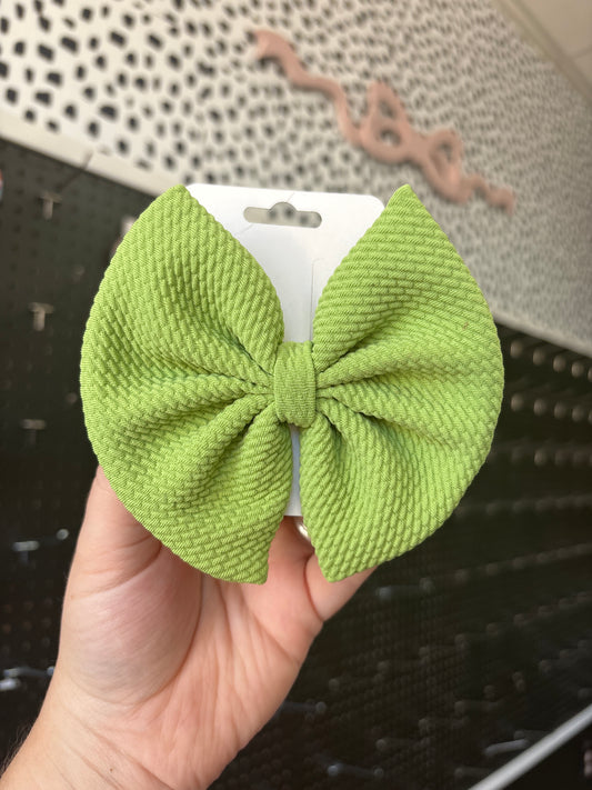 Chartreuse regular style bow