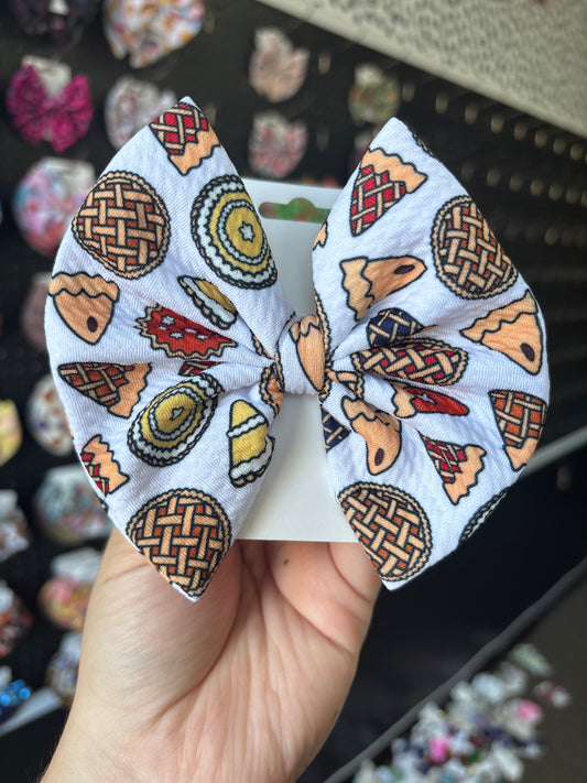 Pies regular style bow