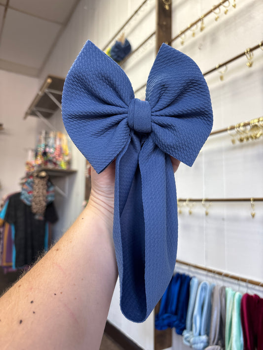 Blue denim regular wrap- toddler
