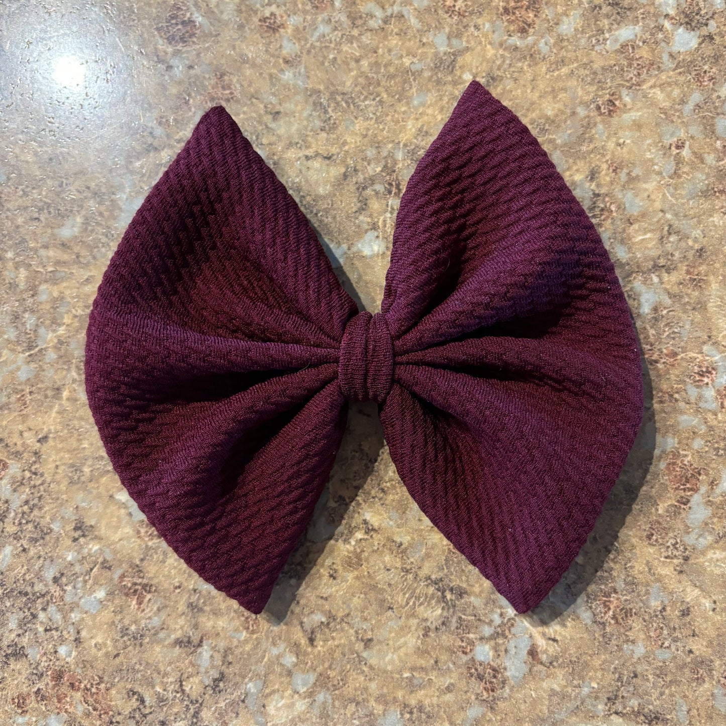 Burgundy regular bow